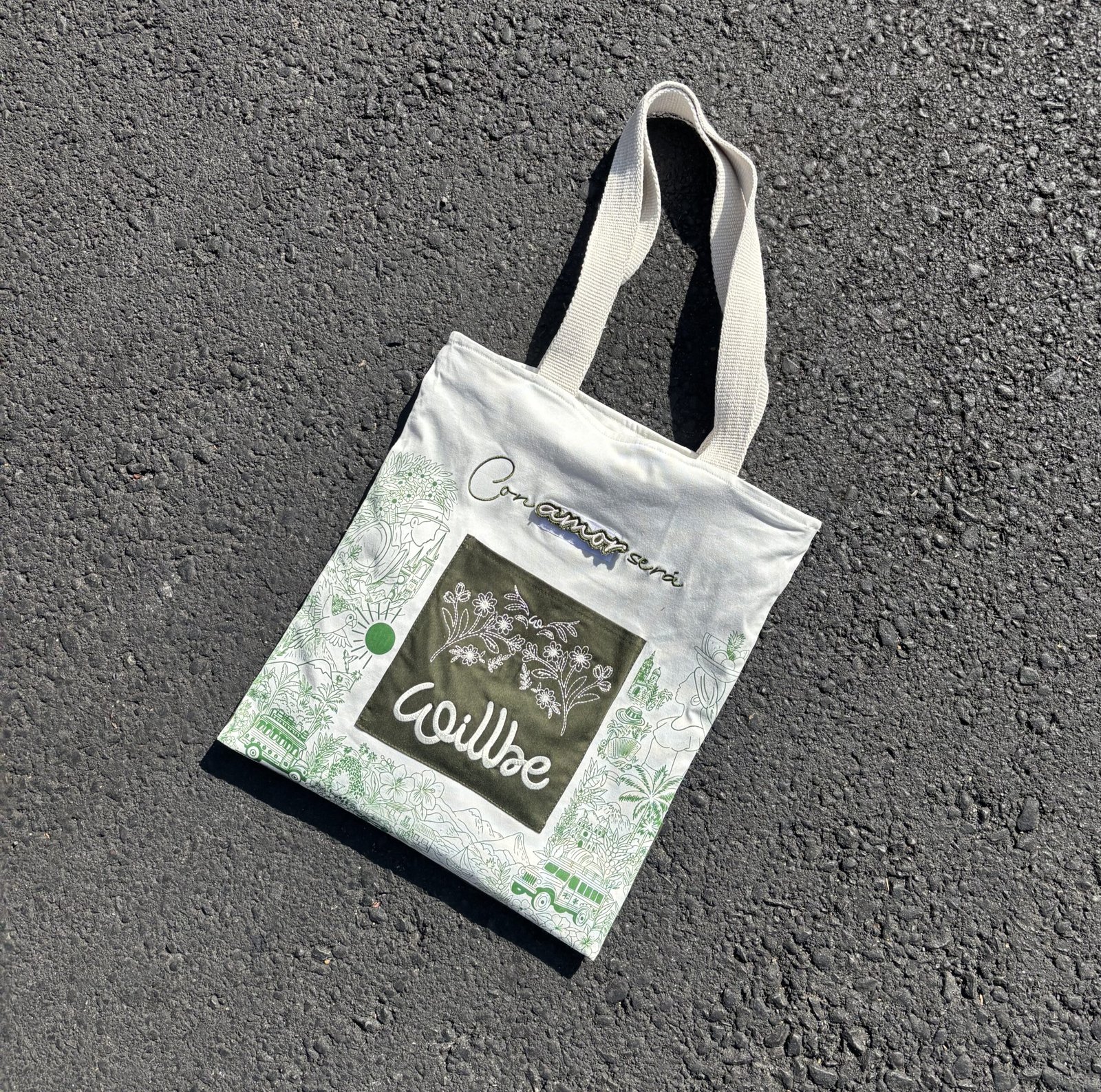 tote bag willbe (botsos) tote bag willbe (botsos)