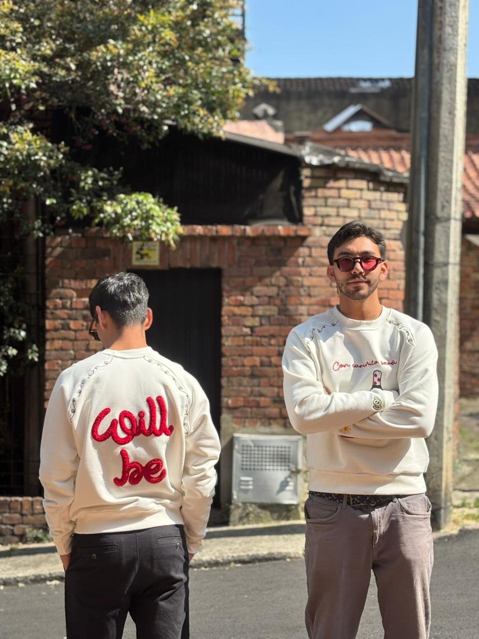 saco navideño “con cariñito será” saco navideño “con cariñito será”
